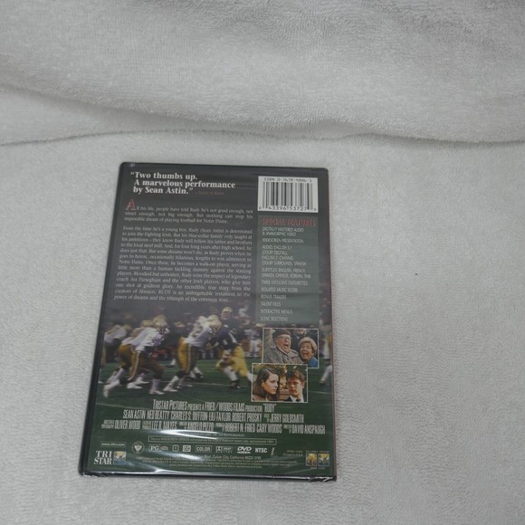 Rudy DVD 2000 Special Edition Sealed Sean Astin Ned Beatty John Favreau - Picture 6 of 8